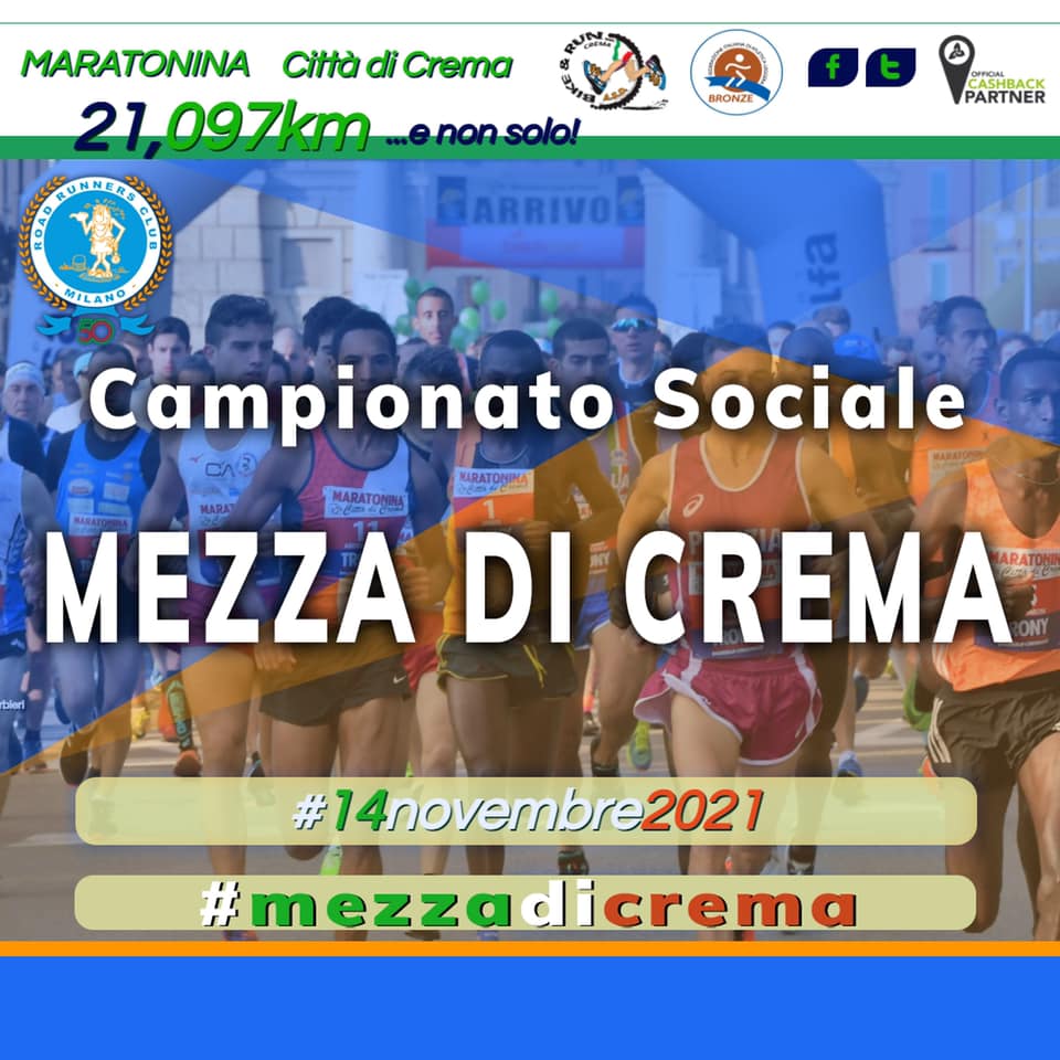 Tutto pronto per il Campionato Sociale di Mezza Maratona 2021