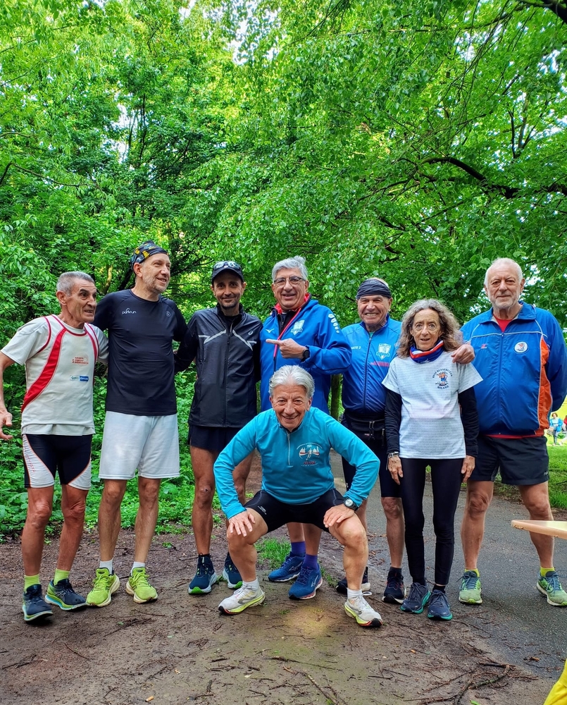 Foto di gruppo con Giorgio Calcaterra