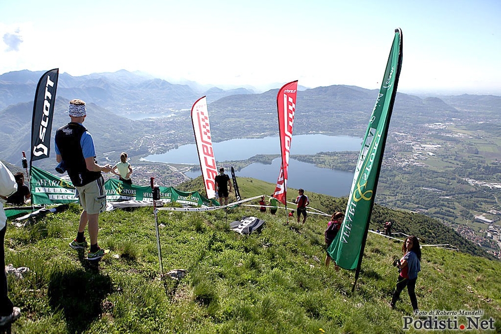 Arrivo in cima al Cornizzolo (foto di Roberto Mandelli)