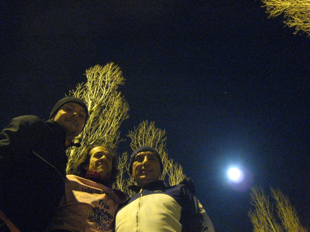 30 gennaio 2010: i primi corridori della Luna piena