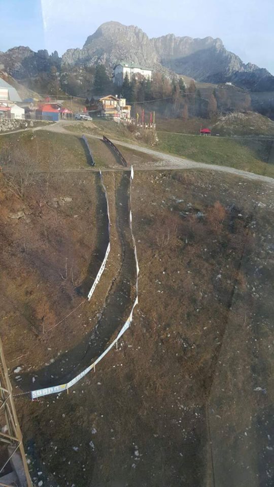 L'ultimo muro prima dell'arrivo ai Piani di Bobbio (foto tratta dalla pagina facebook Valsassina Trail)