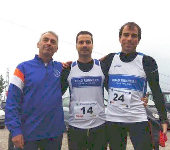 Angelo, Matteo e Salvo prima della partenza del Trofeo Adelfio Spreafico